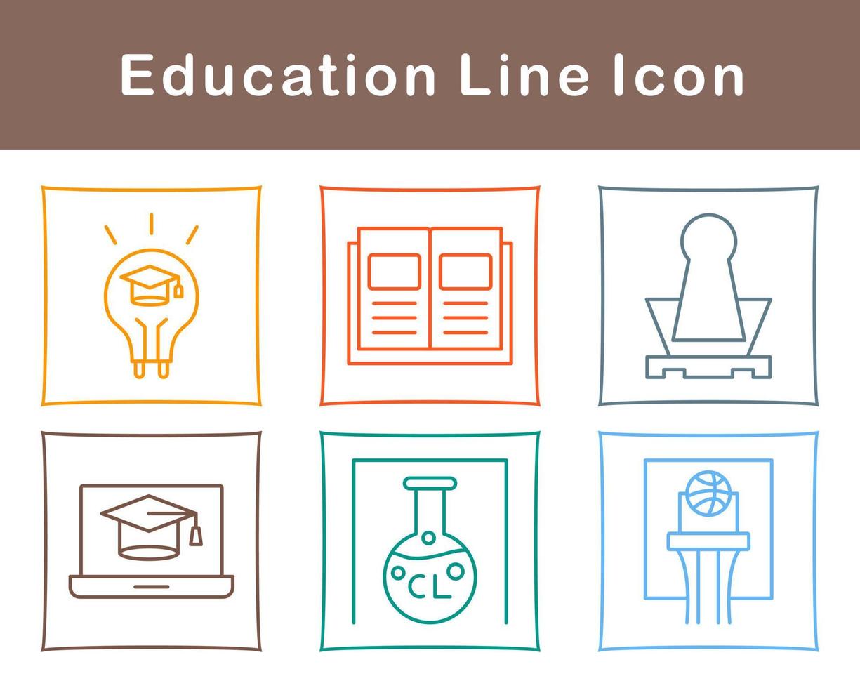 Education Vector Icon Set