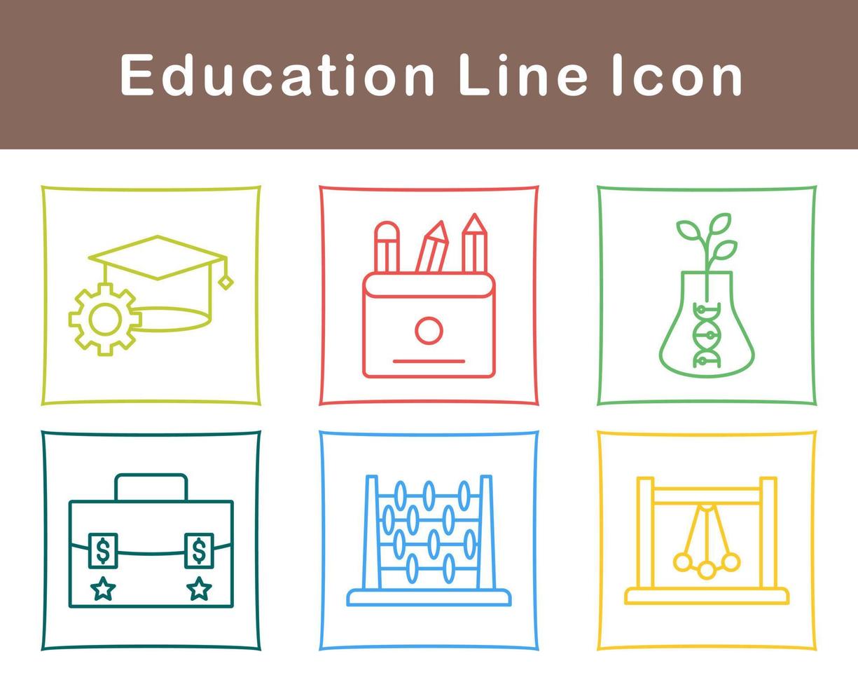 Education Vector Icon Set