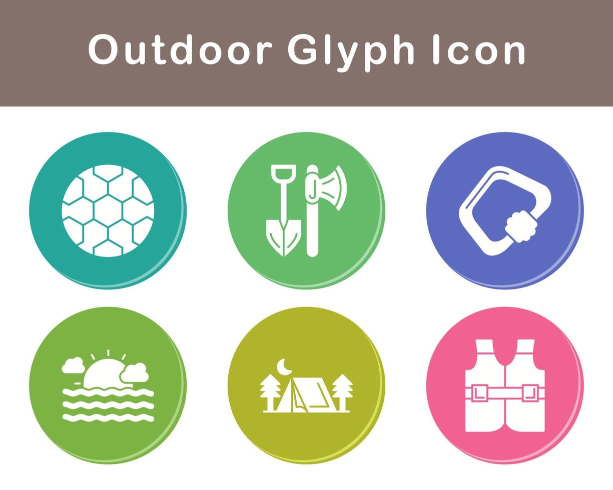 Outdoor Vector Icon Set