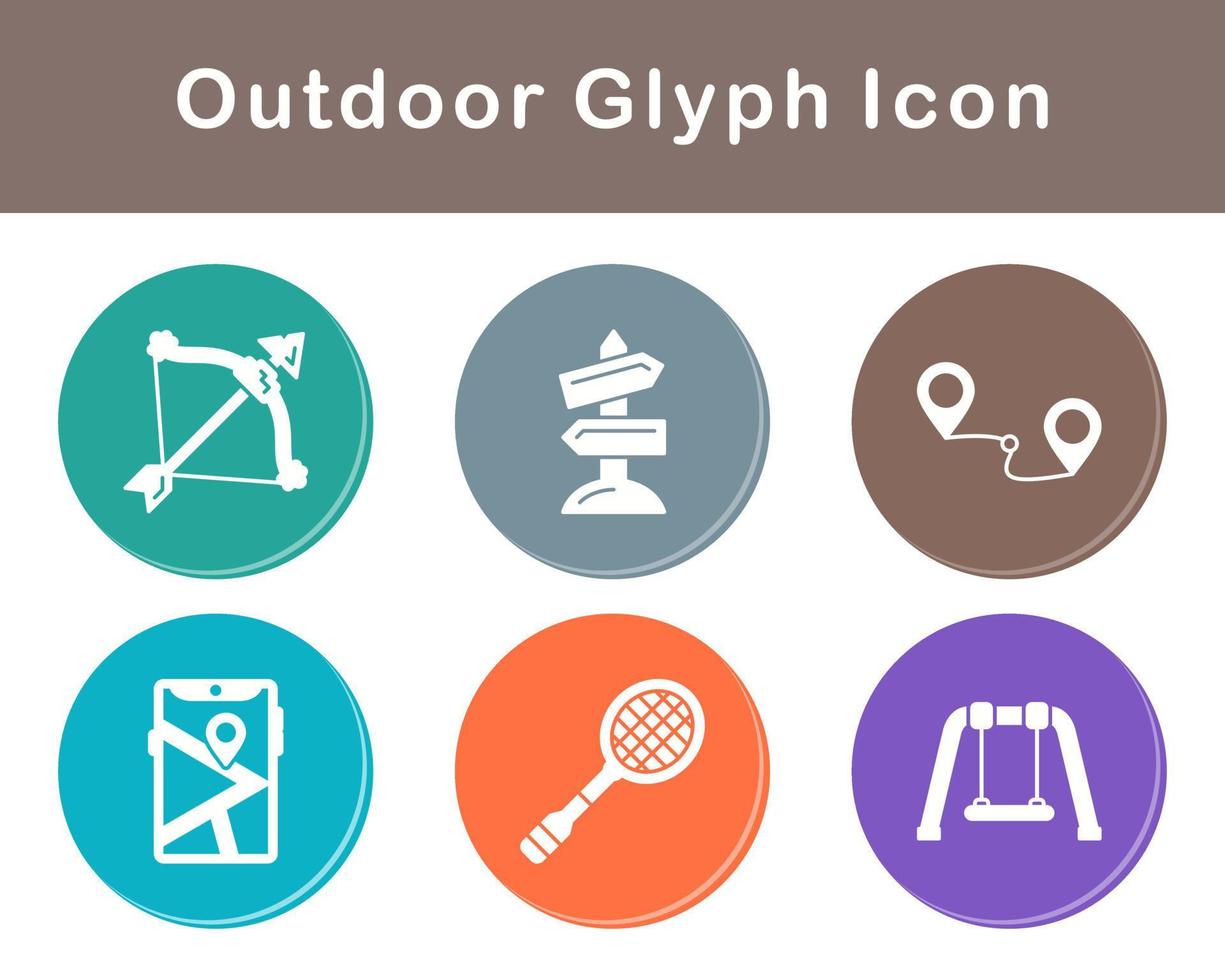 Outdoor Vector Icon Set