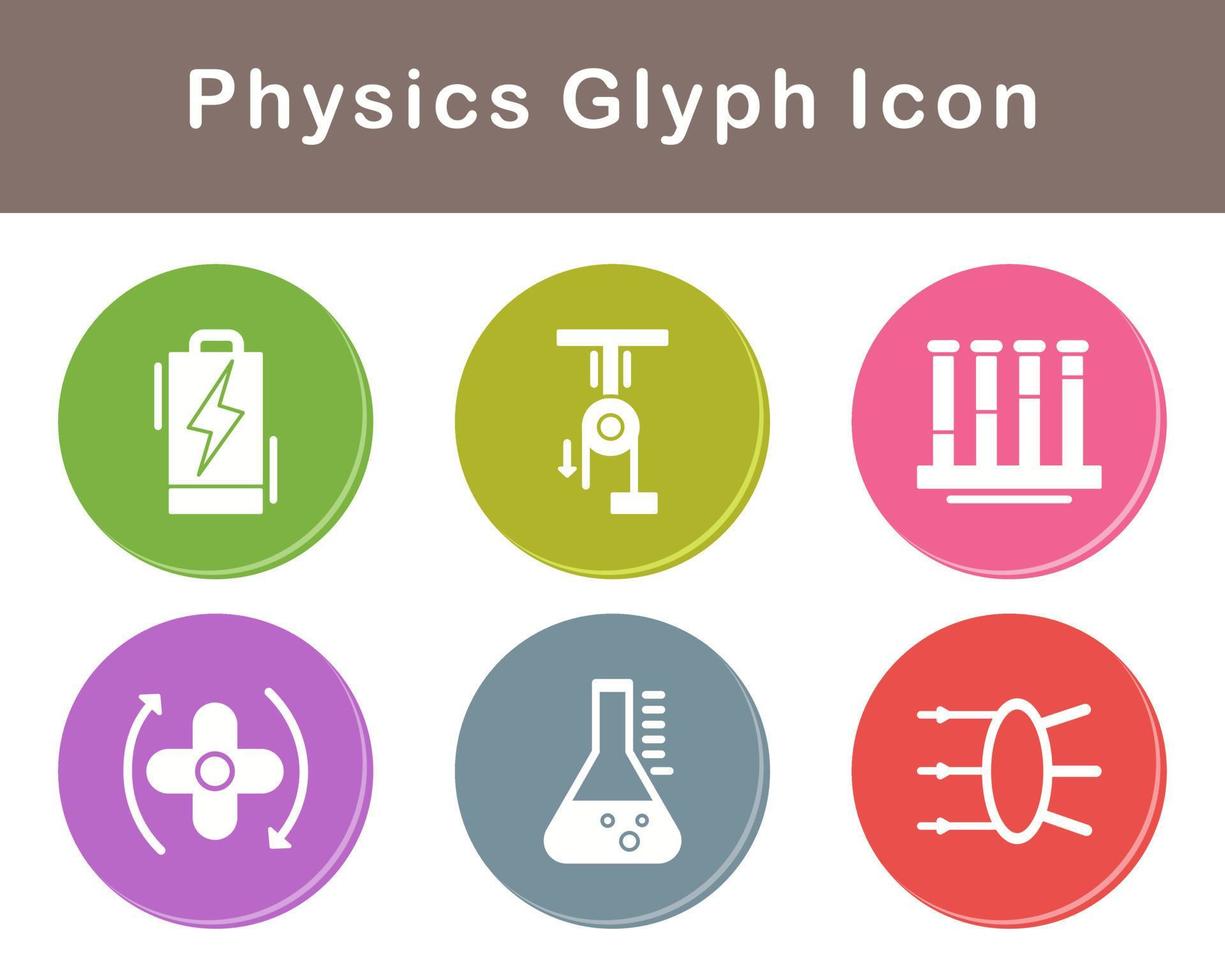 Physics Vector Icon Set