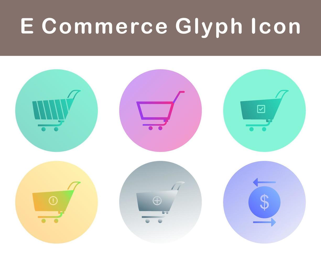 E Commerce Vector Icon Set