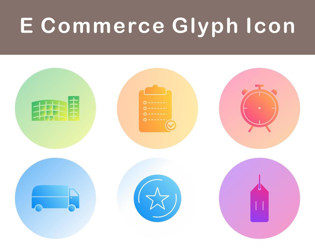 E Commerce Vector Icon Set