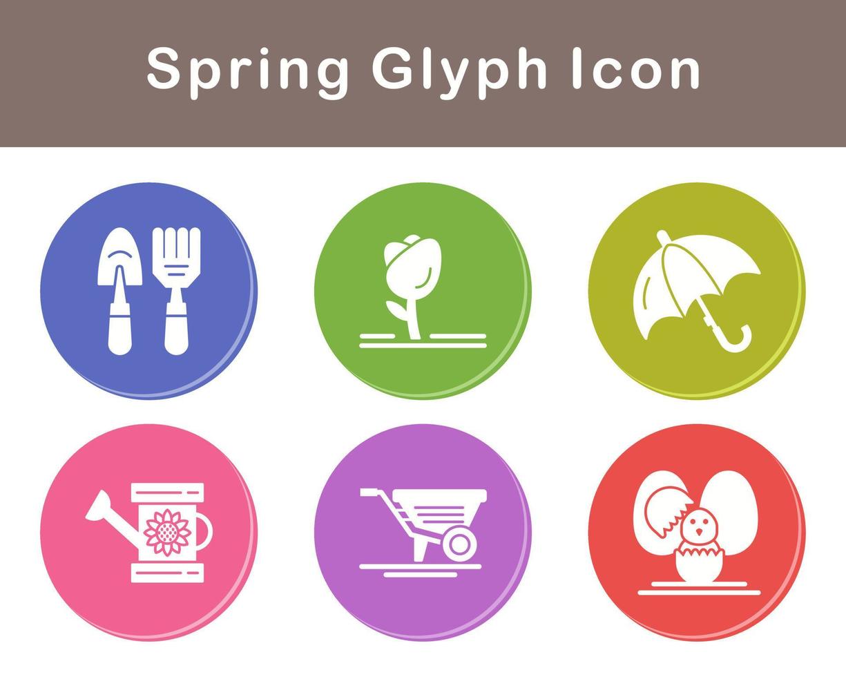 Spring Vector Icon Set