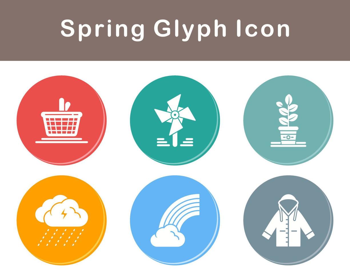 Spring Vector Icon Set