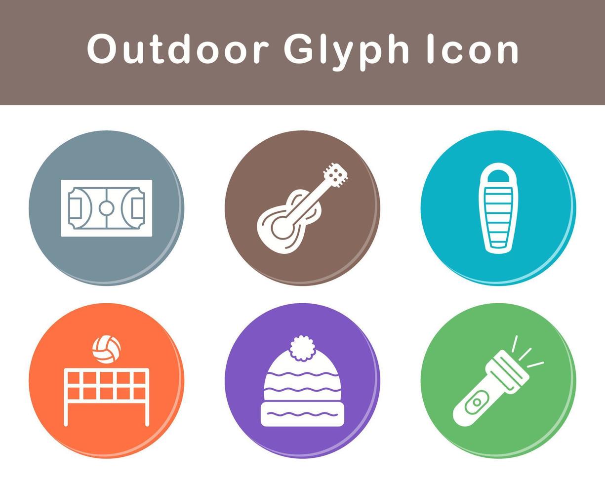 Outdoor Vector Icon Set