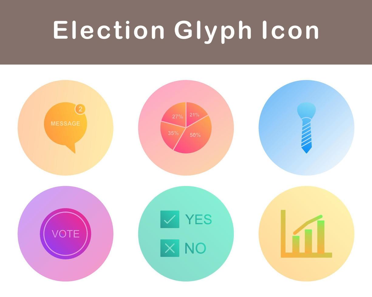 Election Vector Icon Set