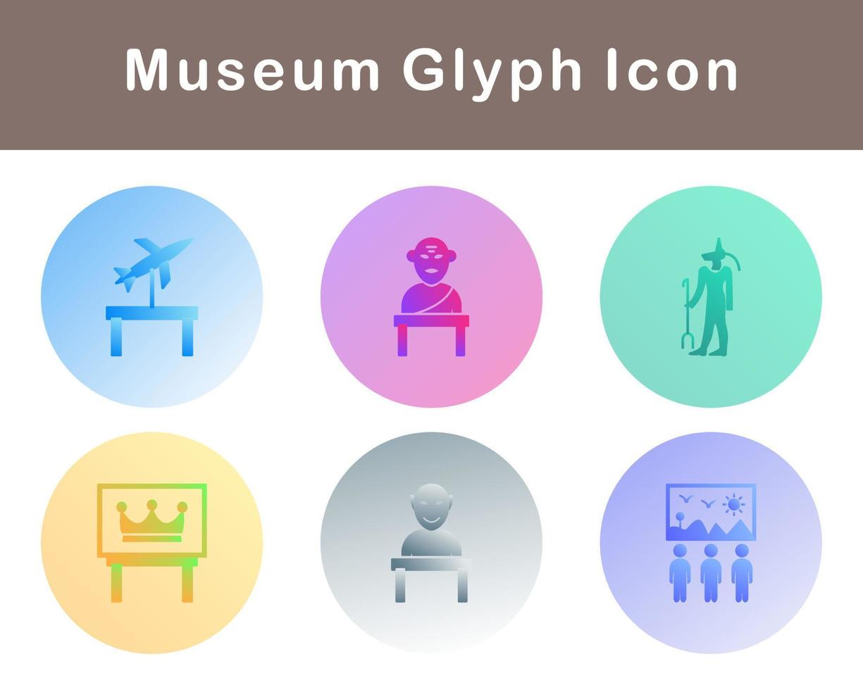 Museum Vector Icon Set