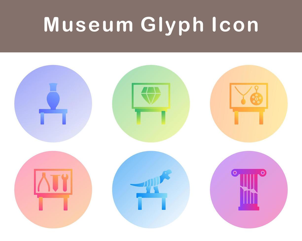 Museum Vector Icon Set