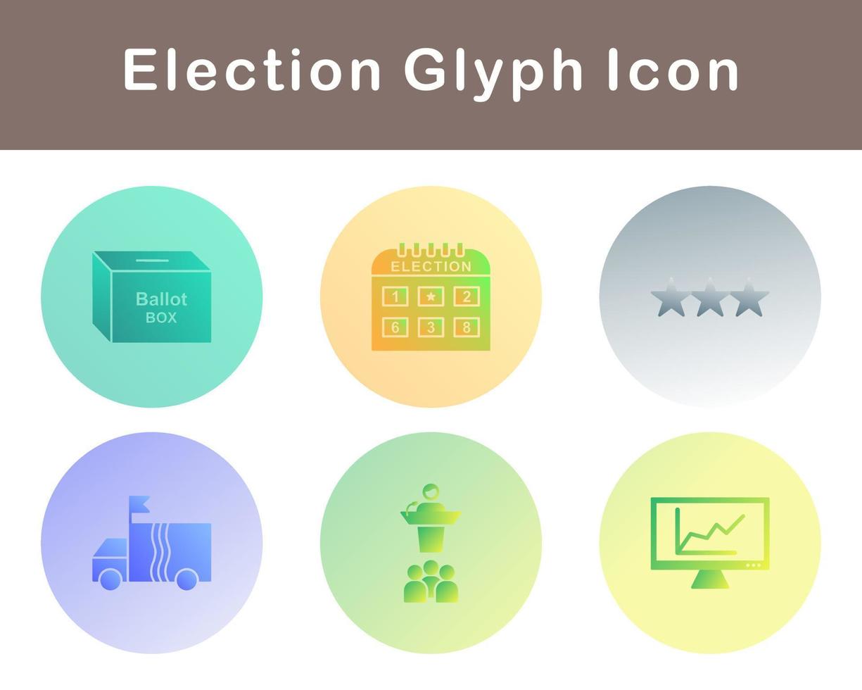 Election Vector Icon Set