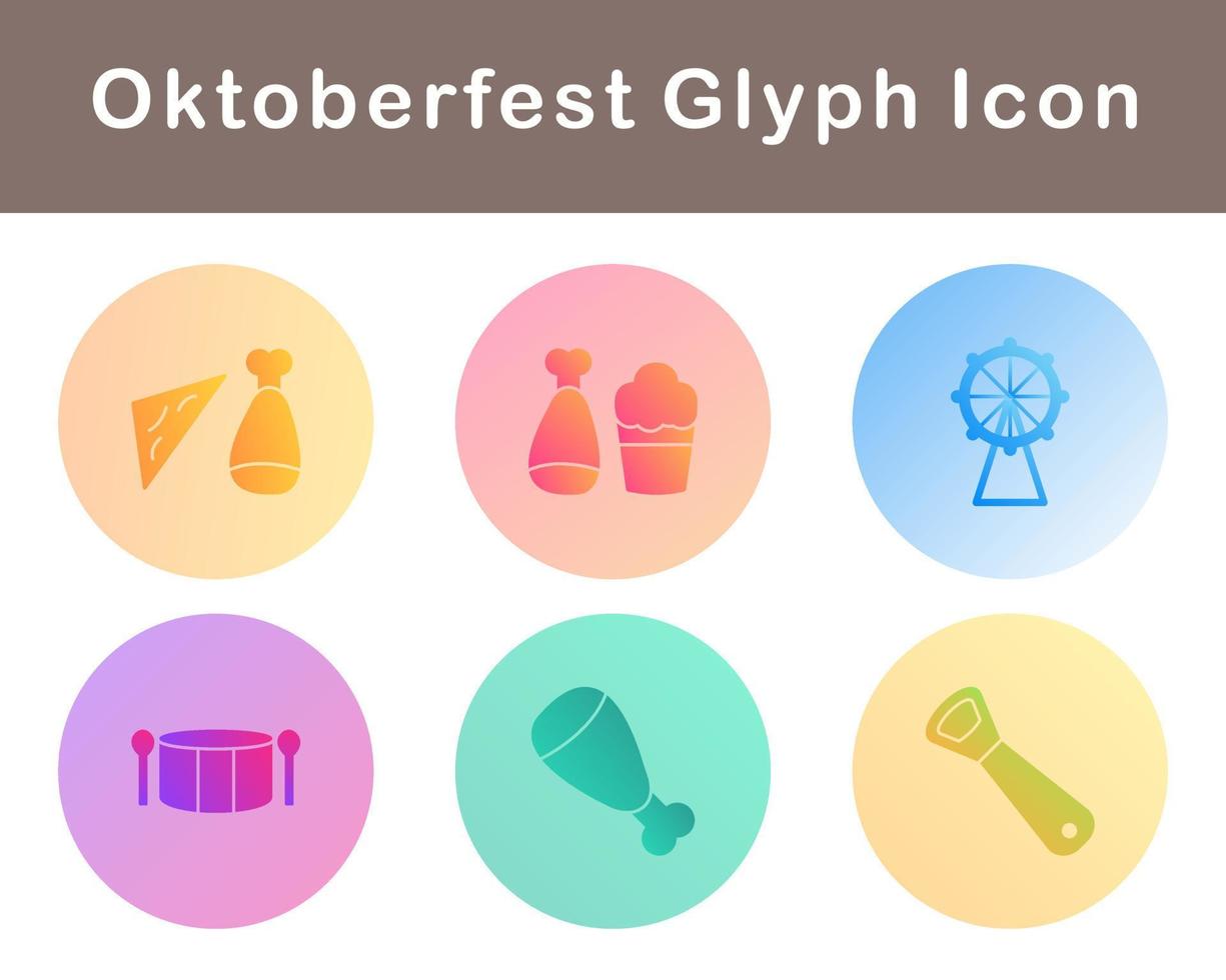 Oktoberfest Vector Icon Set