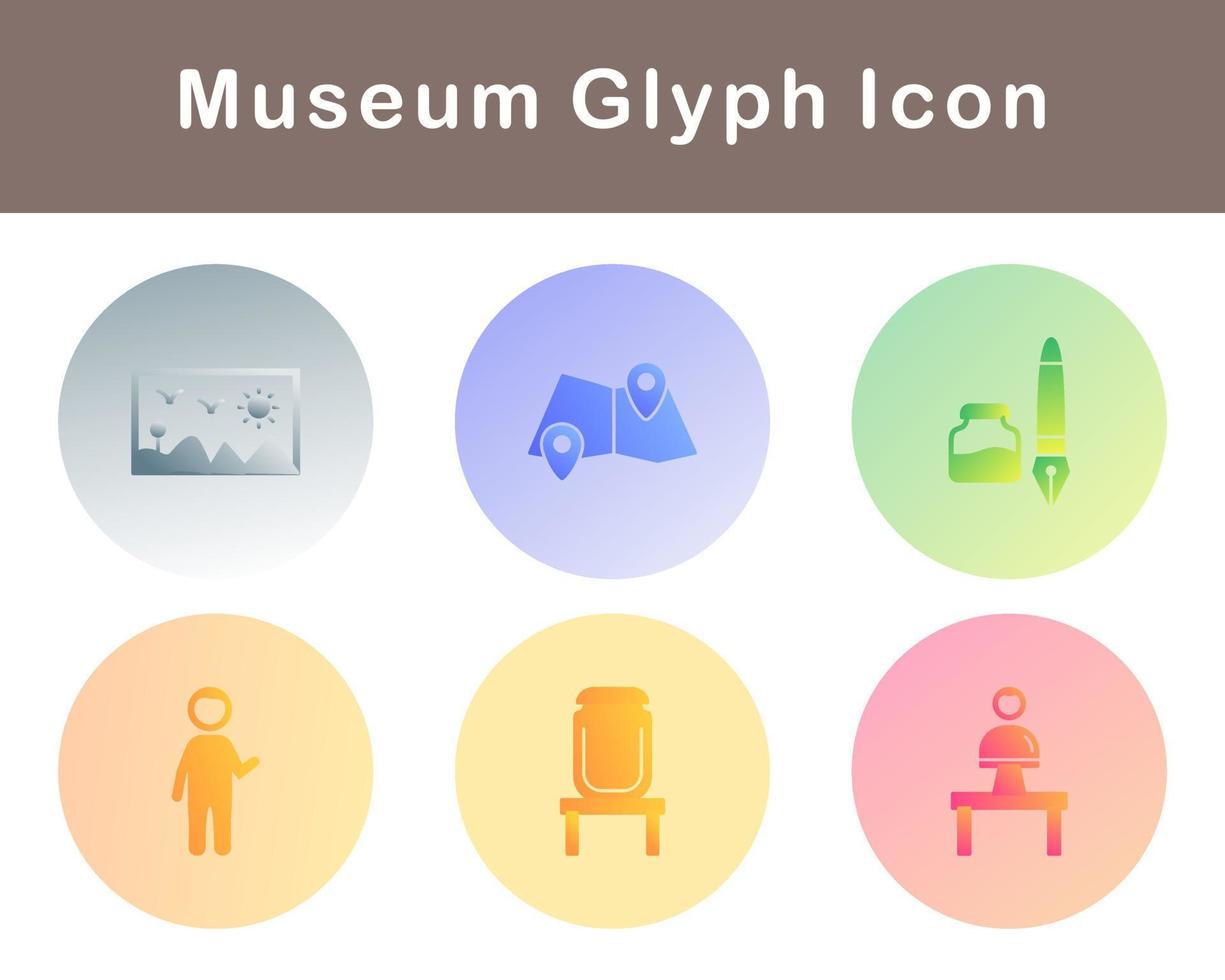 Museum Vector Icon Set