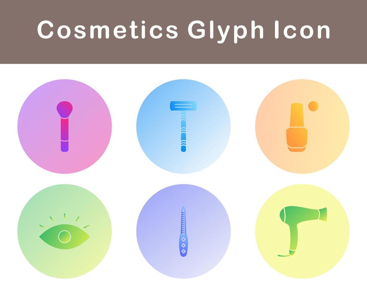 Cosmetics Vector Icon Set