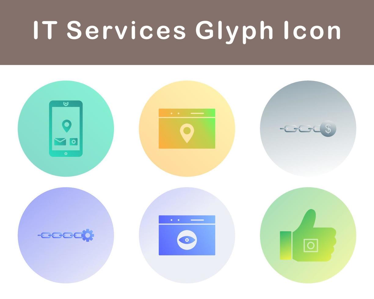 IT Services Vector Icon Set