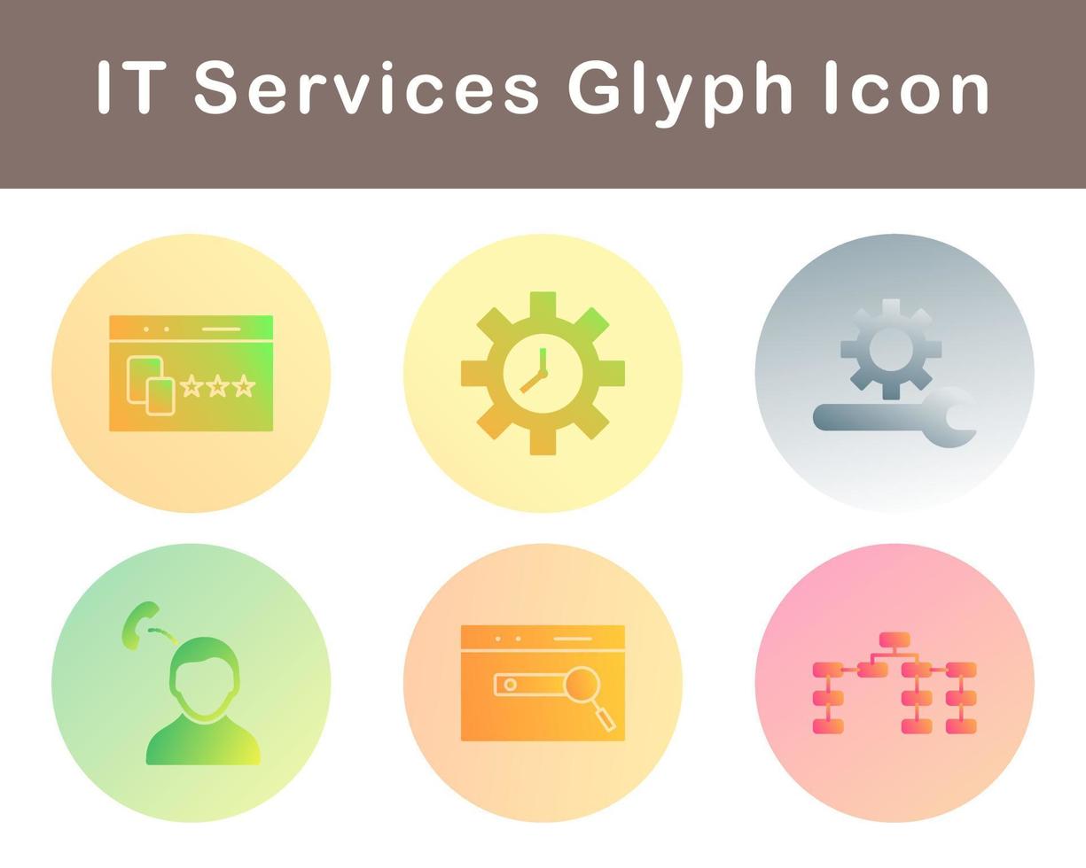 IT Services Vector Icon Set