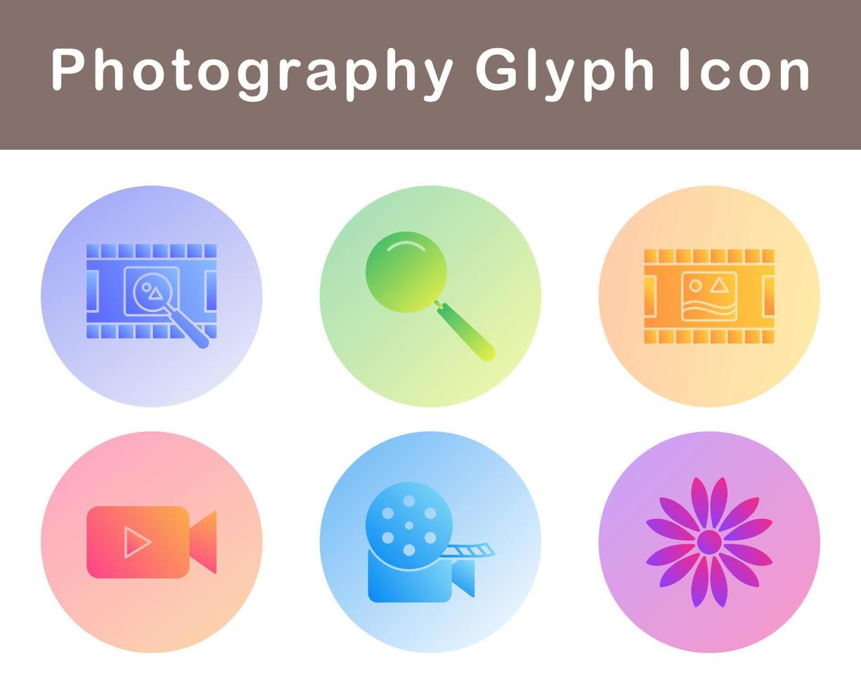 Photography Vector Icon Set