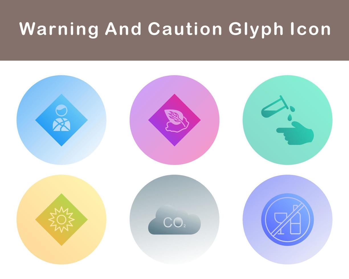 Warning And Caution Vector Icon Set