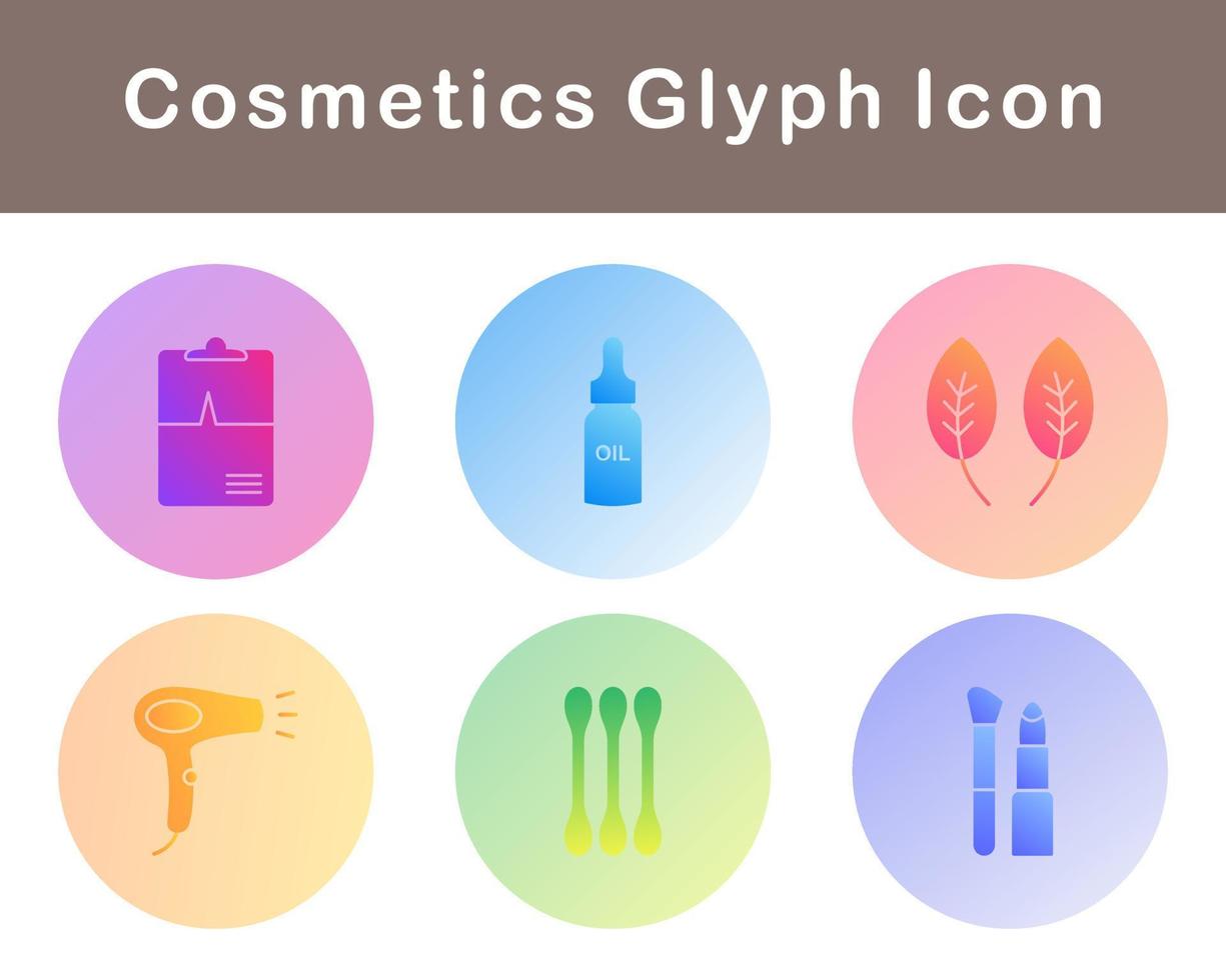Cosmetics Vector Icon Set