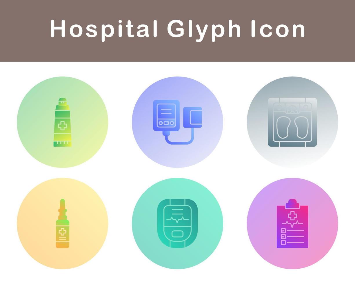 Hospital Vector Icon Set