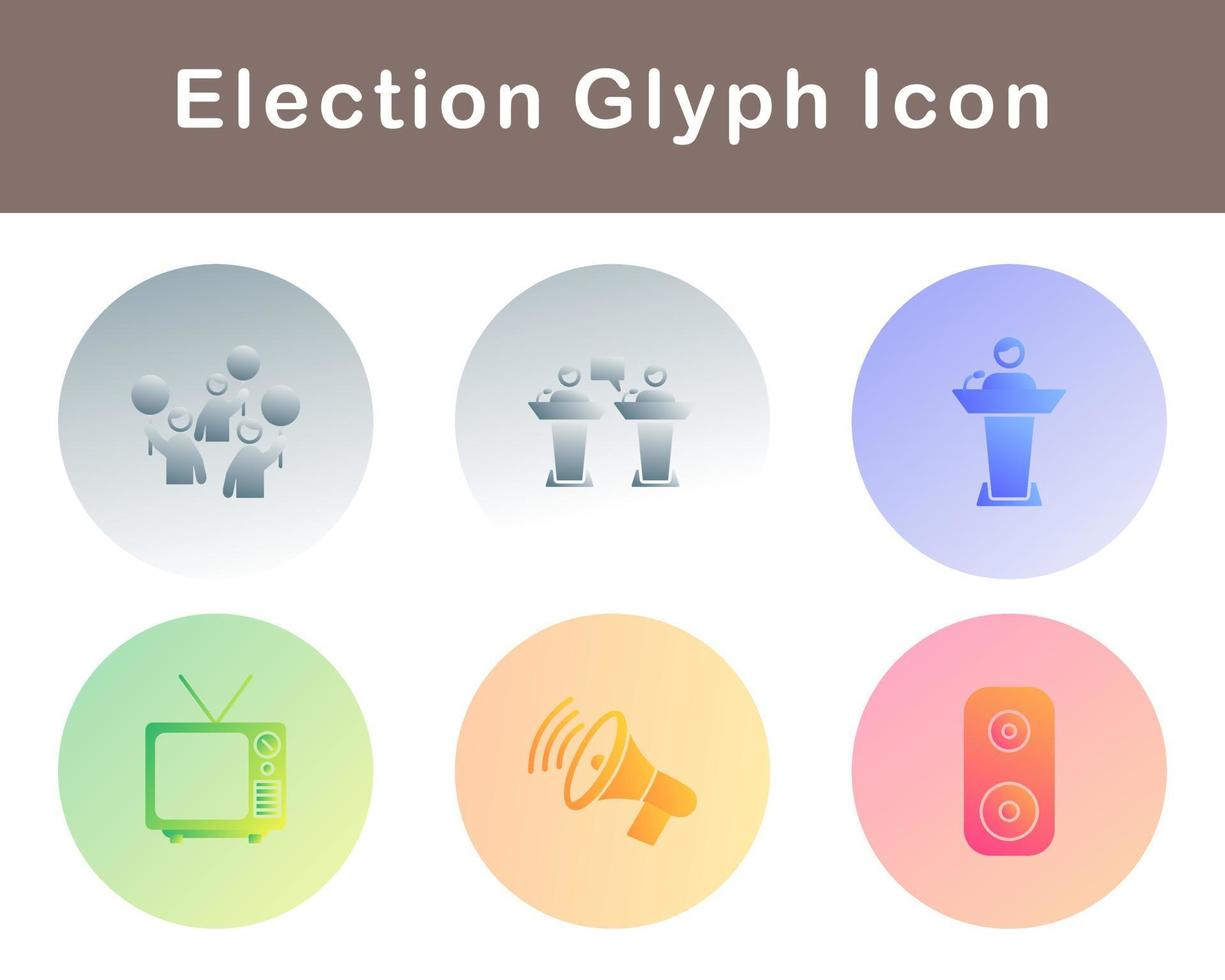 Election Vector Icon Set