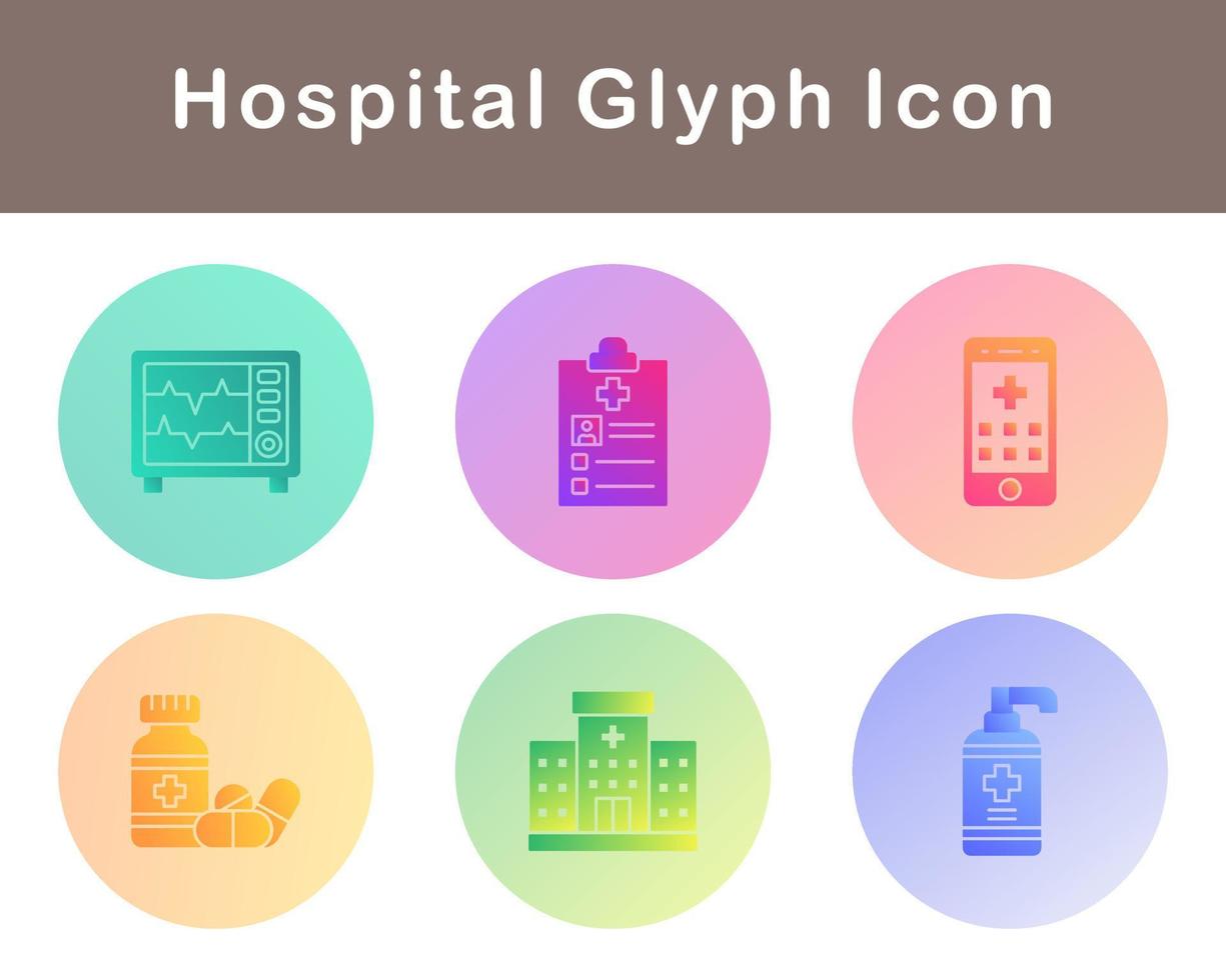 Hospital Vector Icon Set