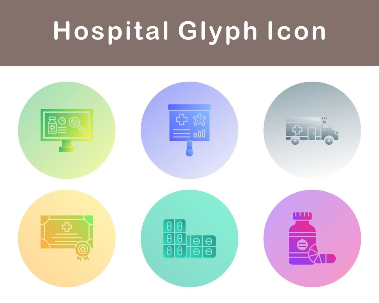 Hospital Vector Icon Set