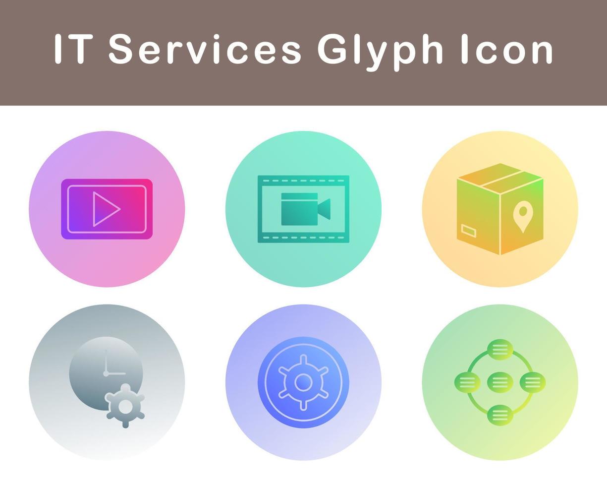 IT Services Vector Icon Set