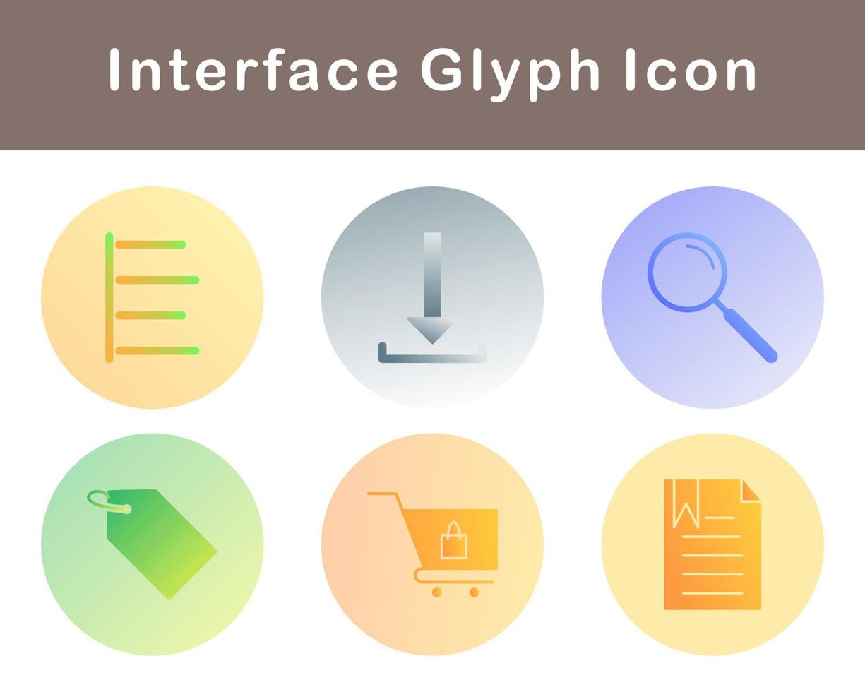 Interface Vector Icon Set