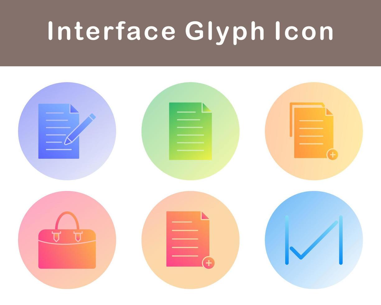 Interface Vector Icon Set