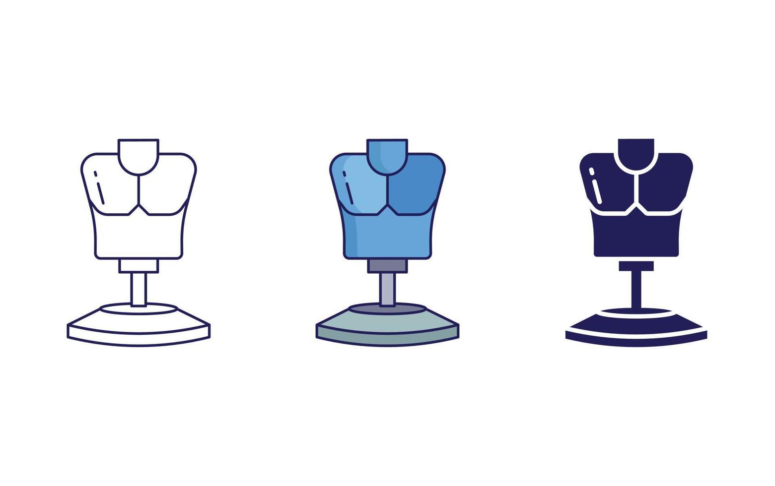 Mannequin vector icon