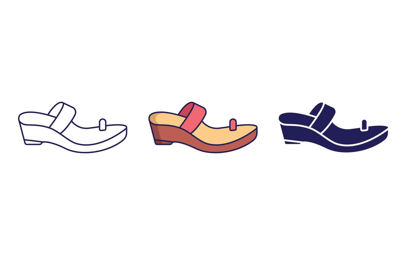 Footwear vector icon