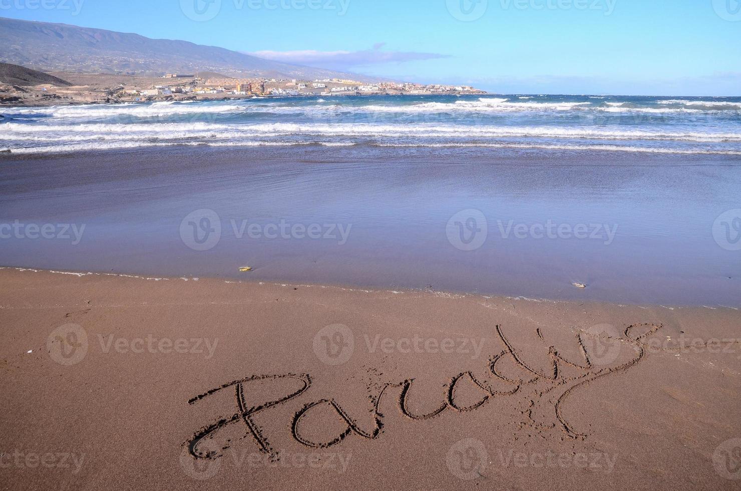 Beautiful beach on Tenerife photo