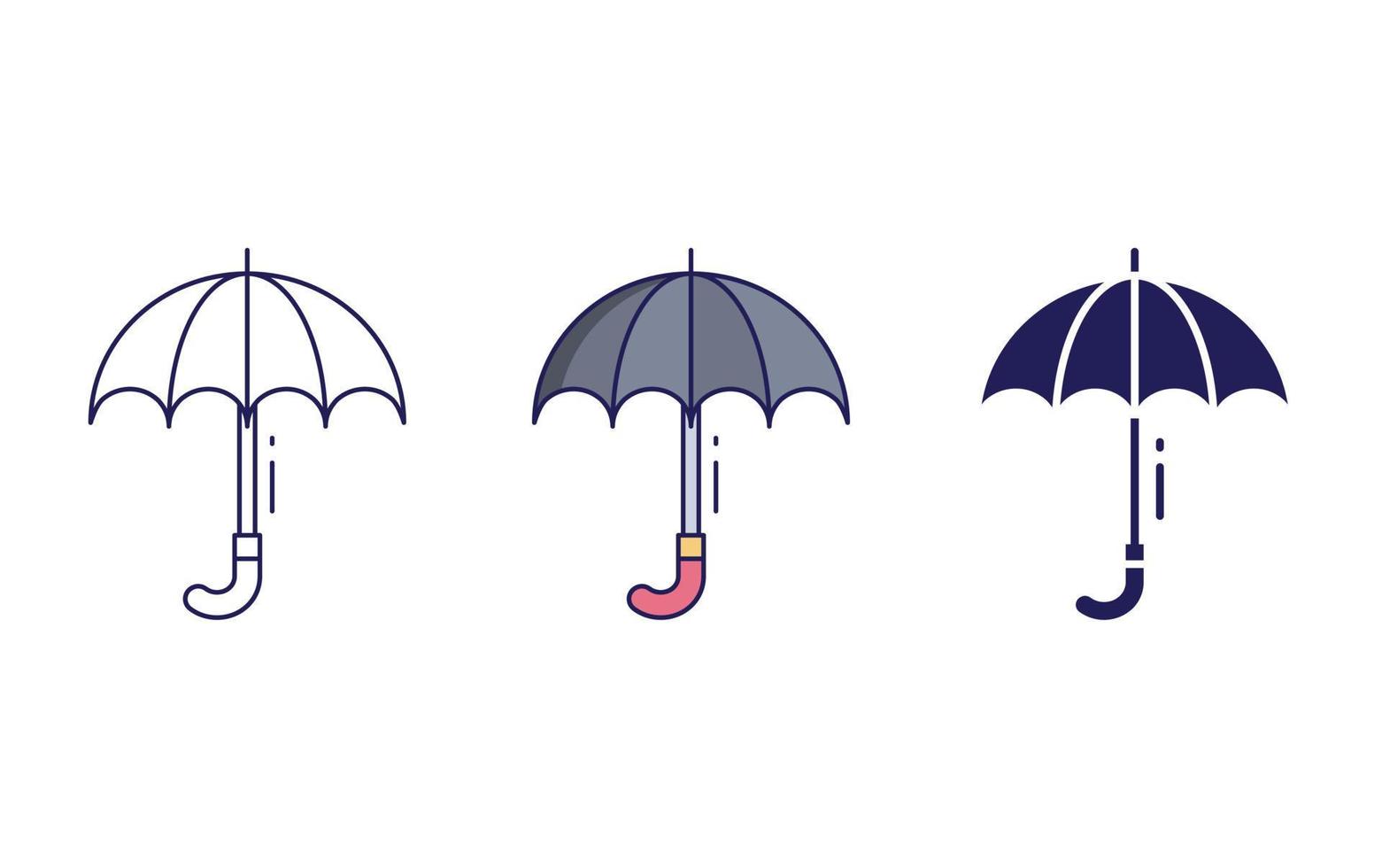 Umbrella vector icon