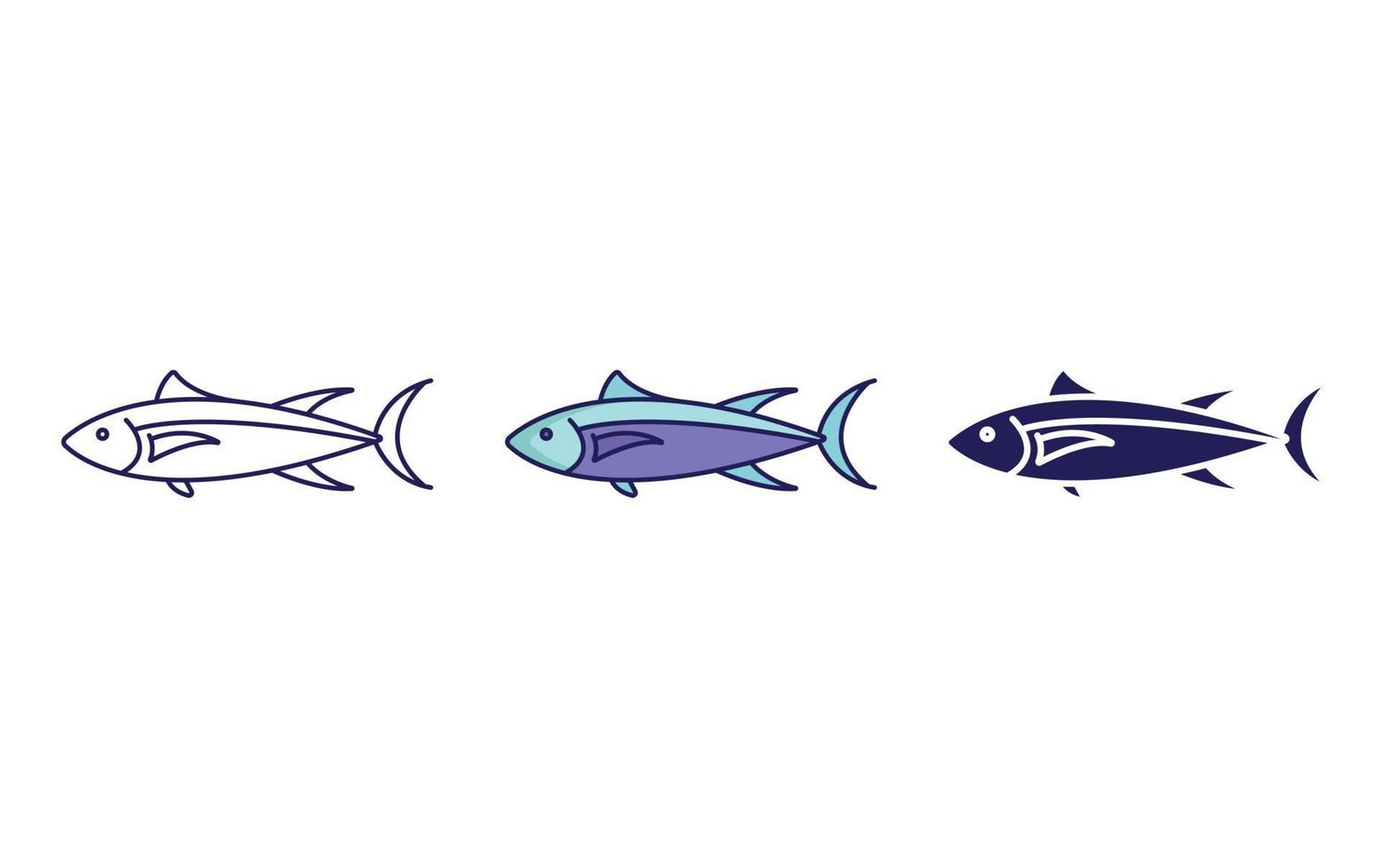 Fish vector icon