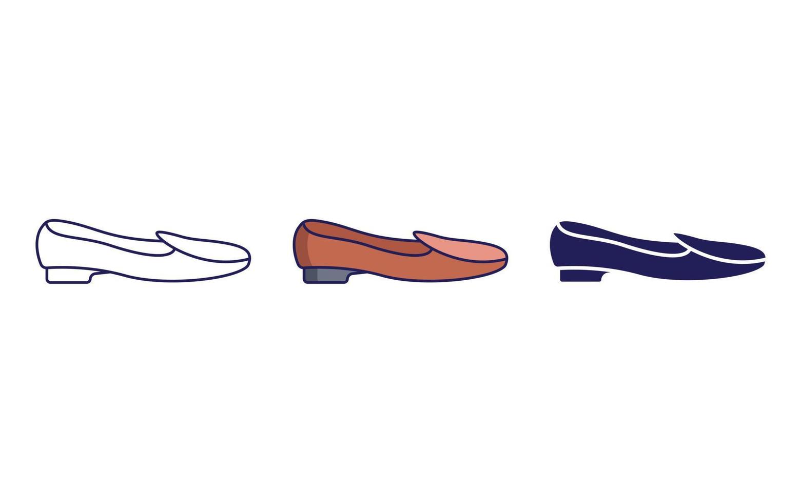 Footwear vector icon