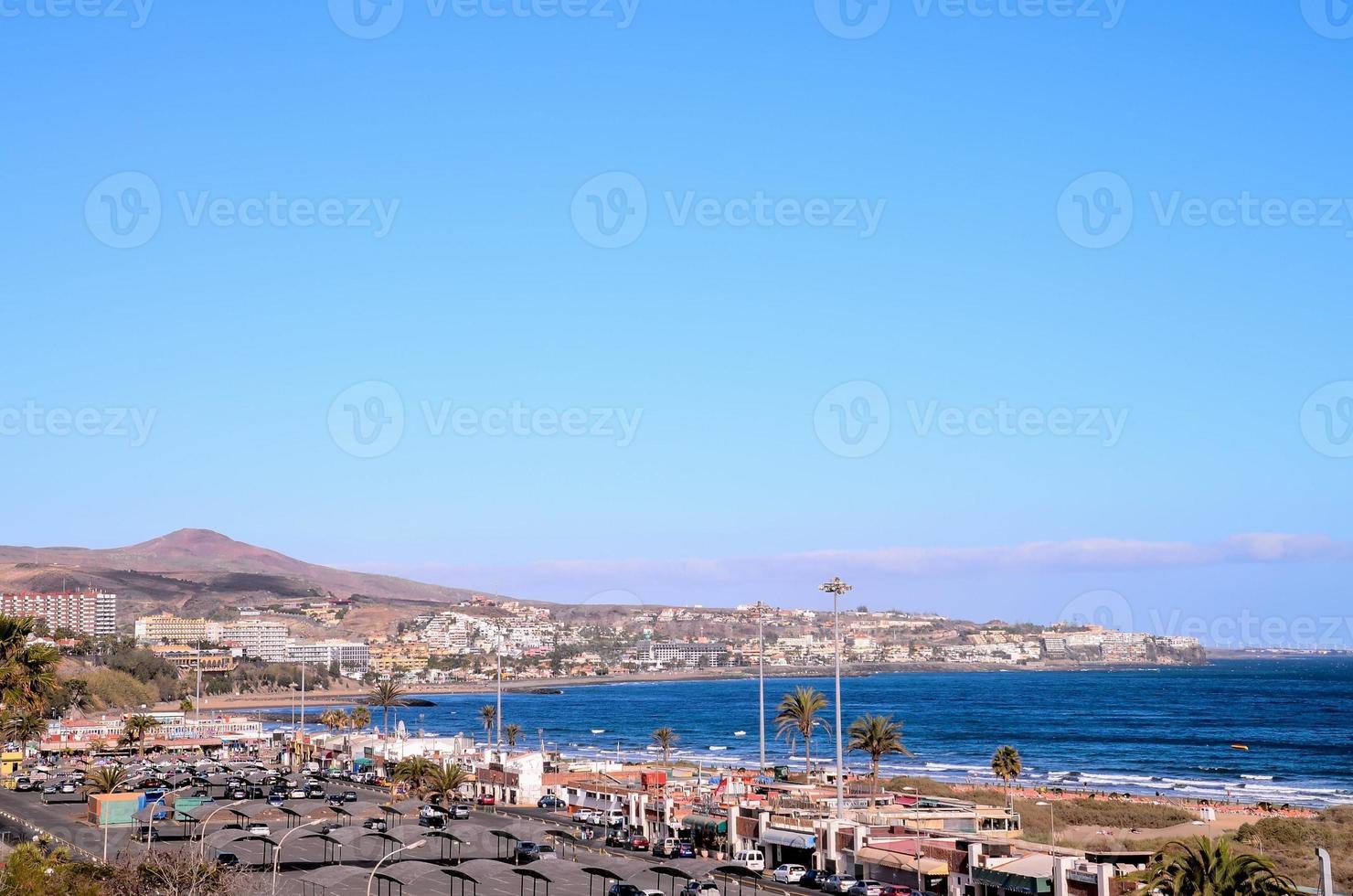 Scenic coastal view photo