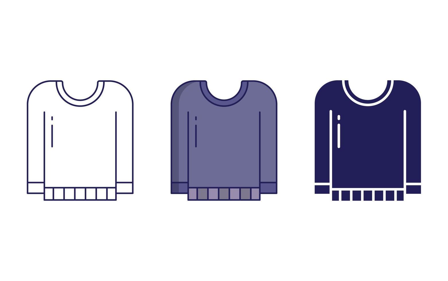 Sweater vector icon