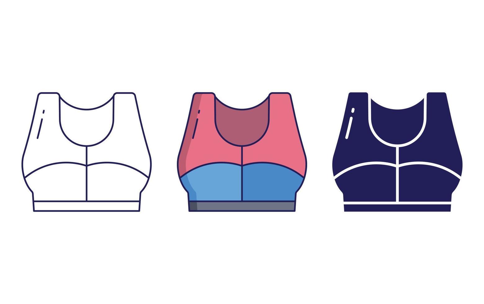 Crop Top vector icon