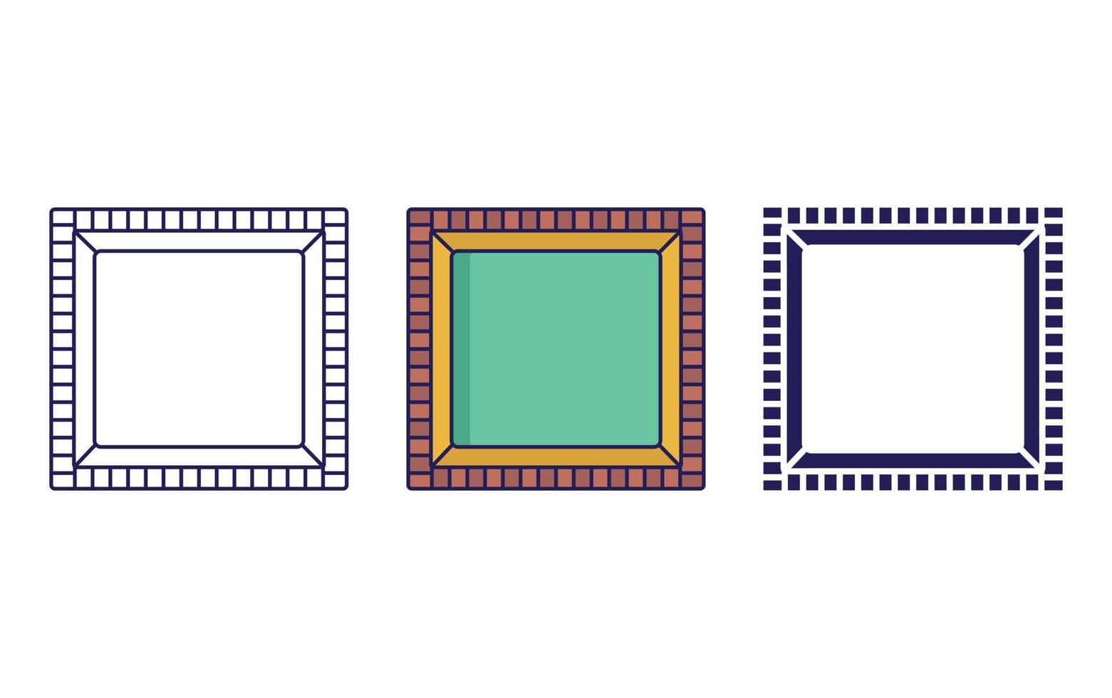 Frame vector icon