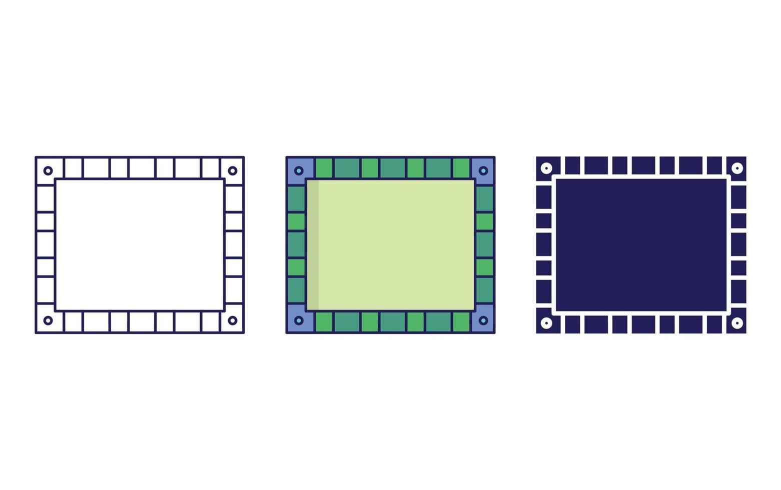 Frame vector icon