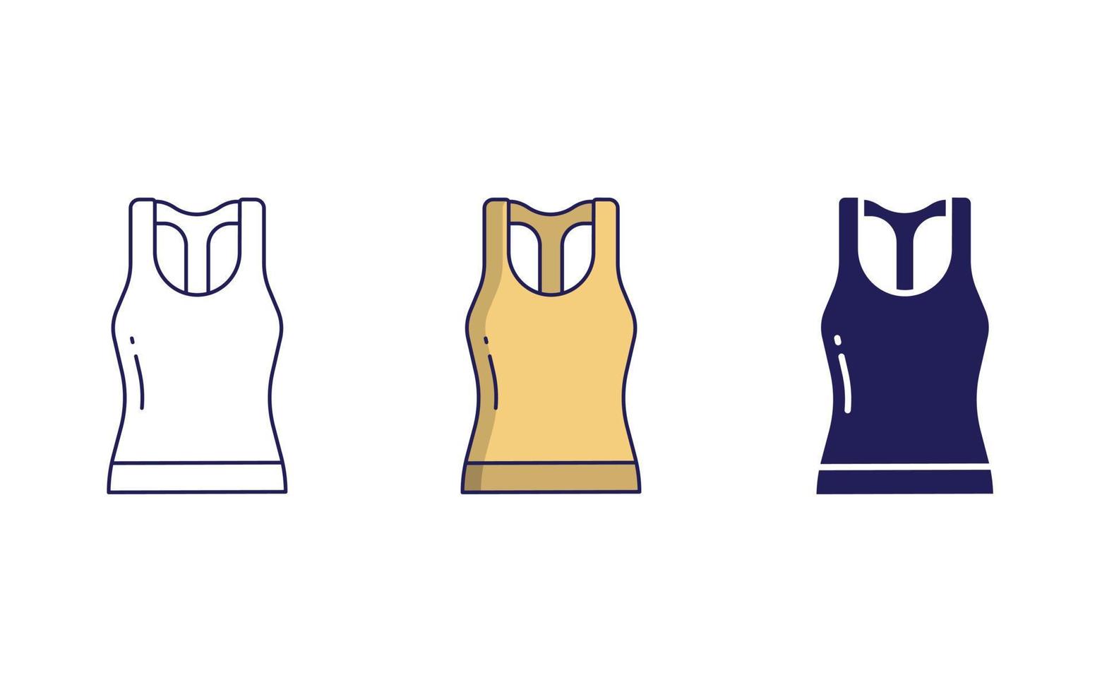 Tank Top vector icon