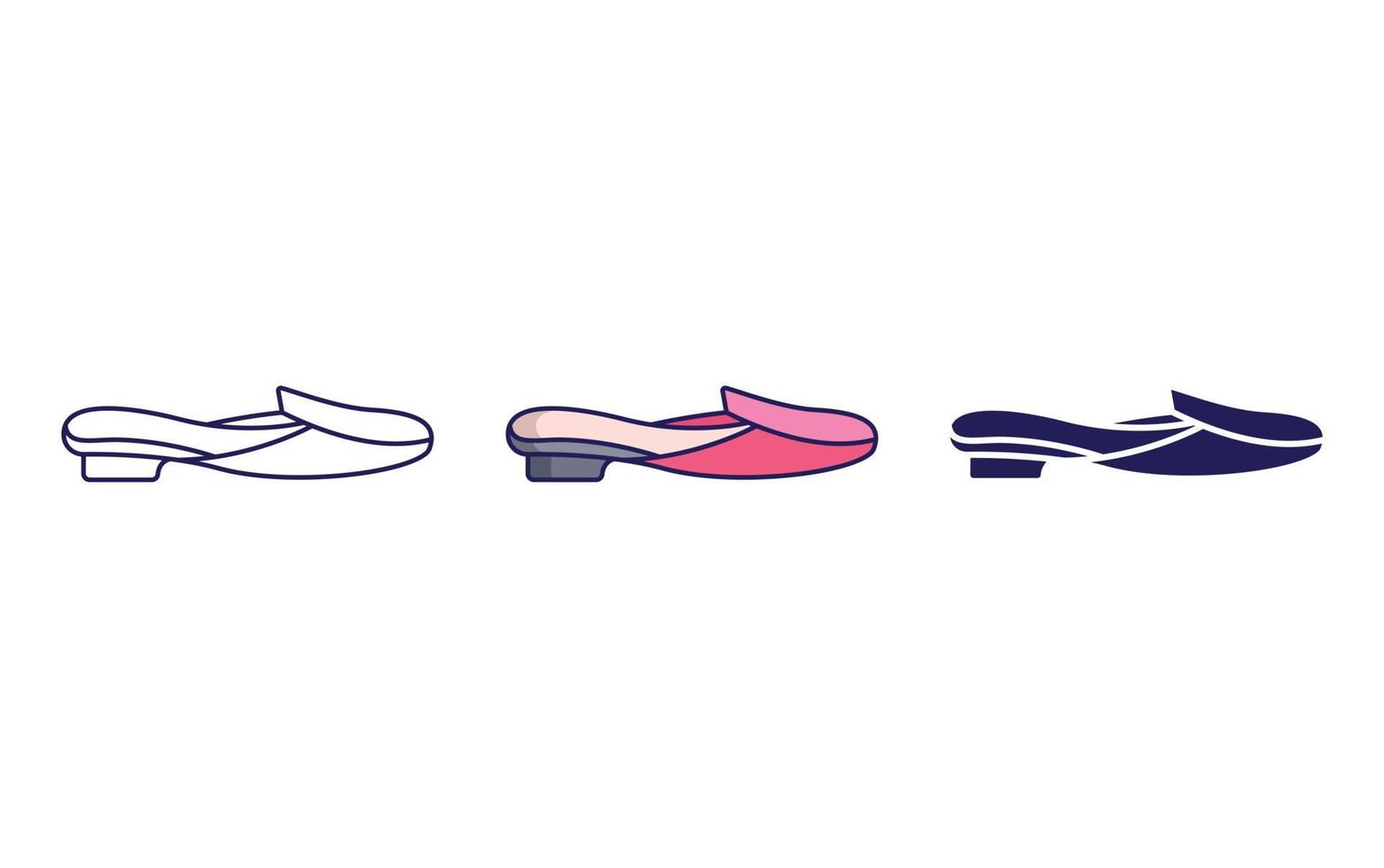 Footwear vector icon