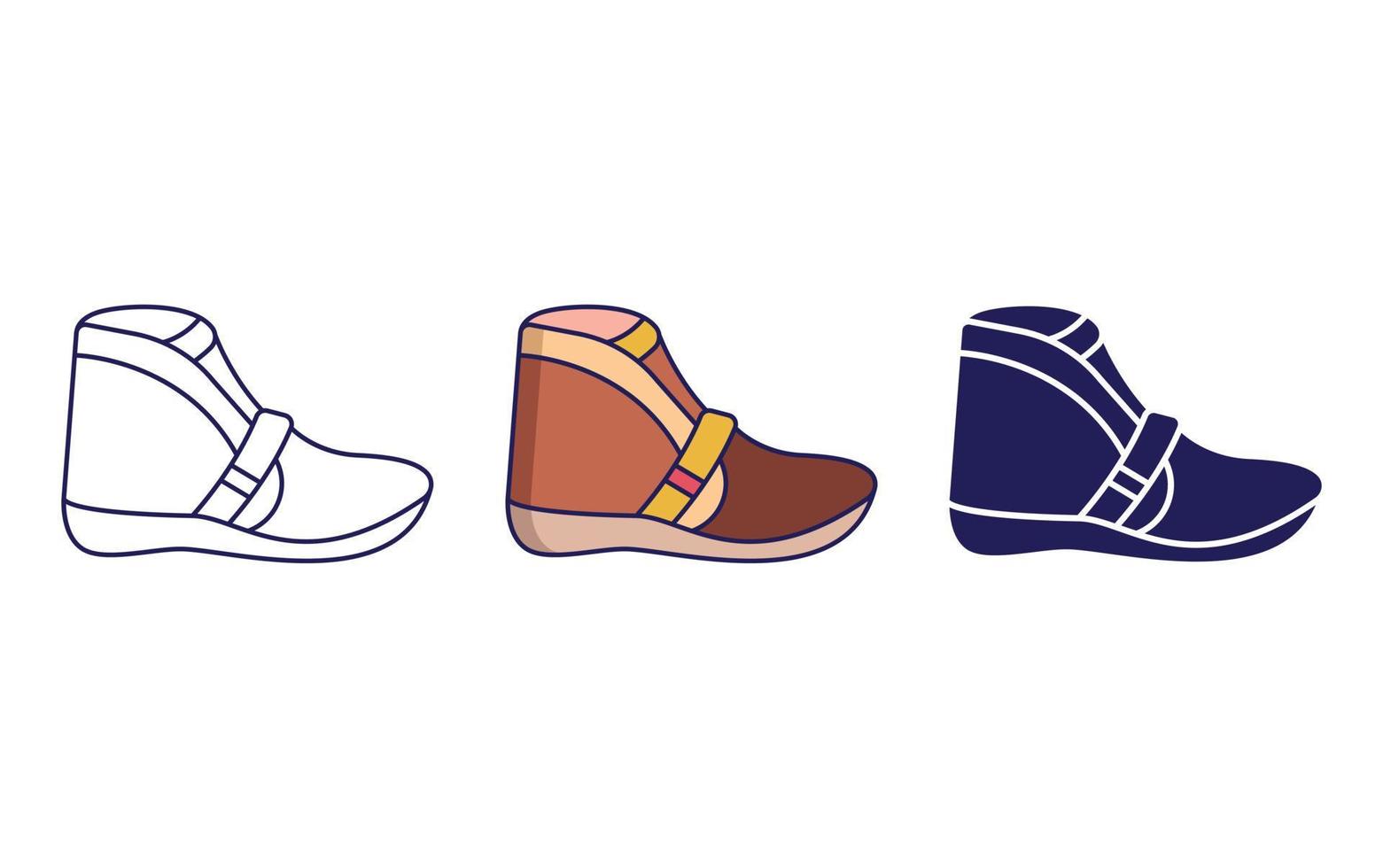 Footwear vector icon