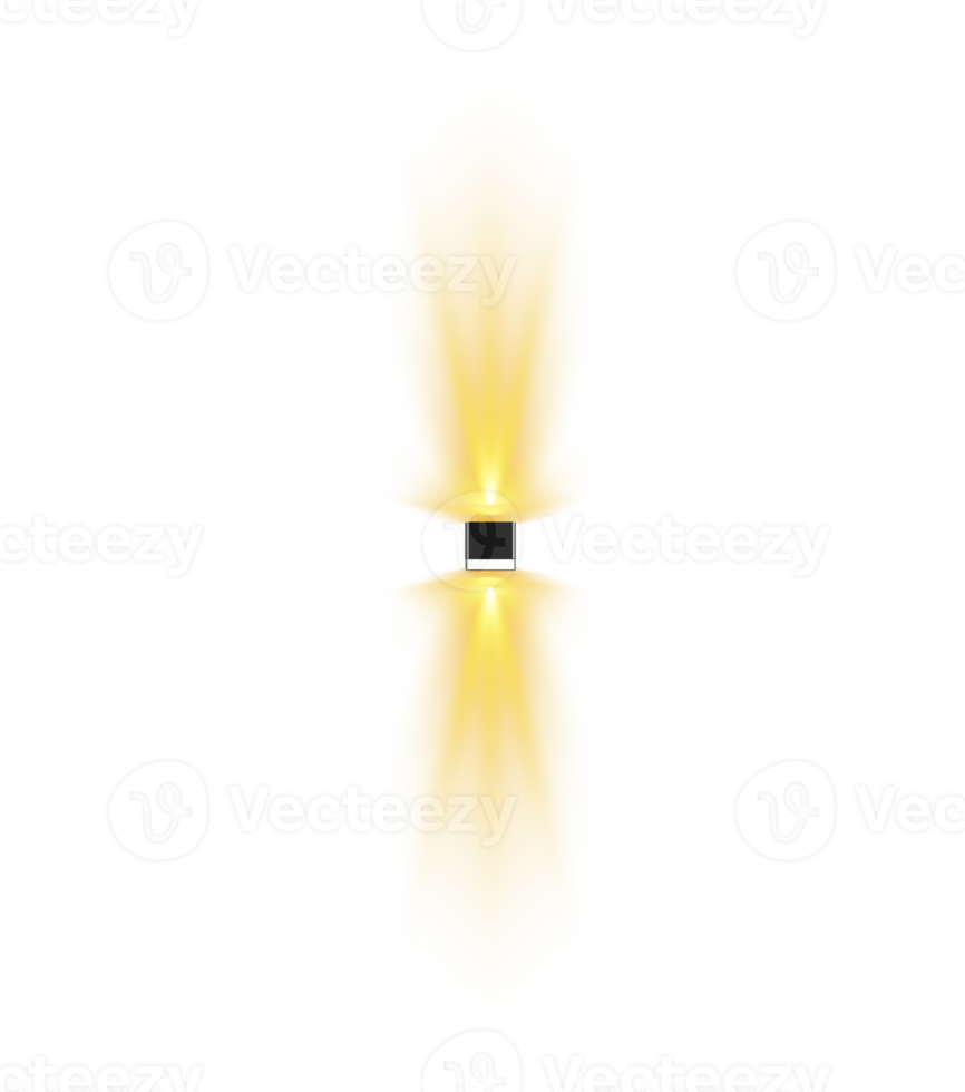 Yellow Spotlights. Scene. Light Effects. Glow light effect. png