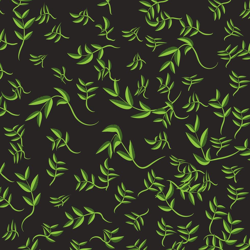 Leaves background vector