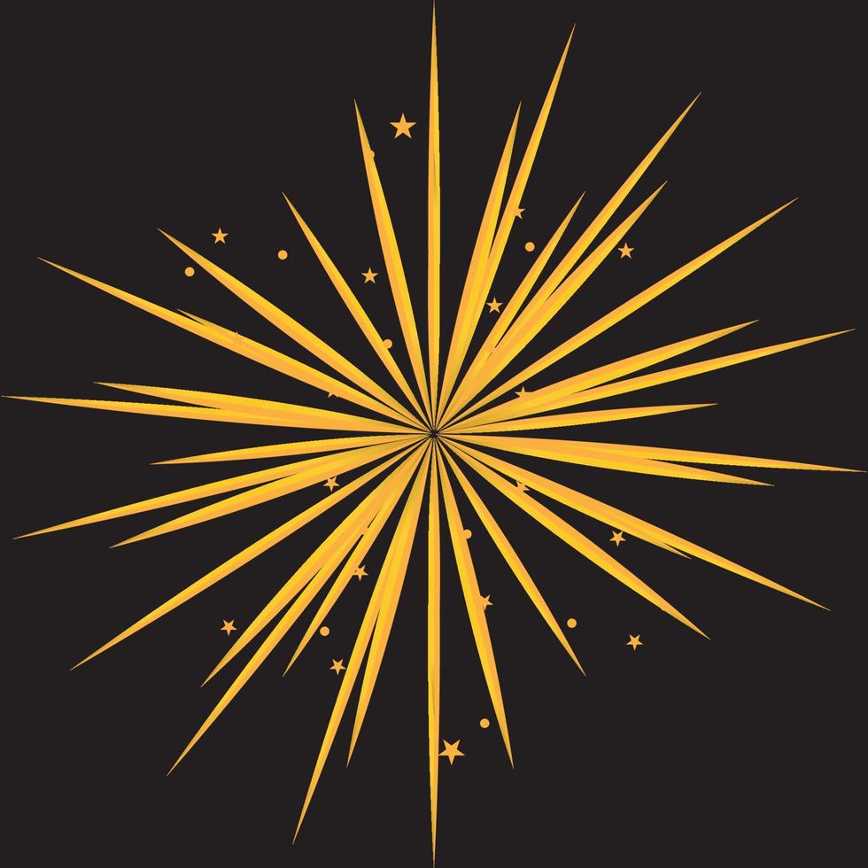Fireworks icon vector