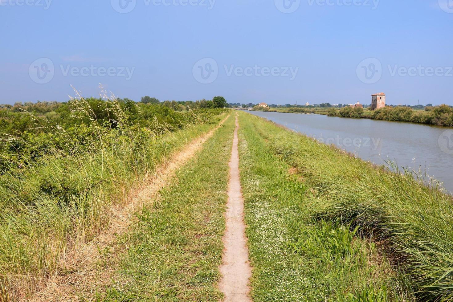 Scenic rural landscape photo