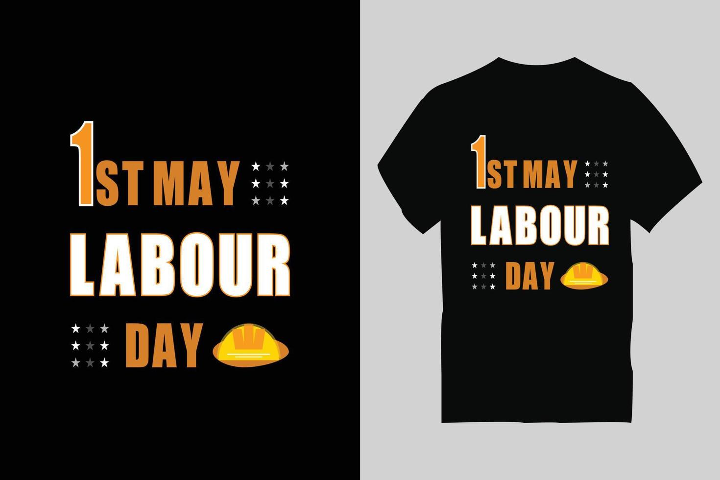 Happy Labor Day, International Workers Day, Labor Typography, Labor Day T shirt Design, Labor Day T shirt Template, May Day T shirt Design Template Free Vector