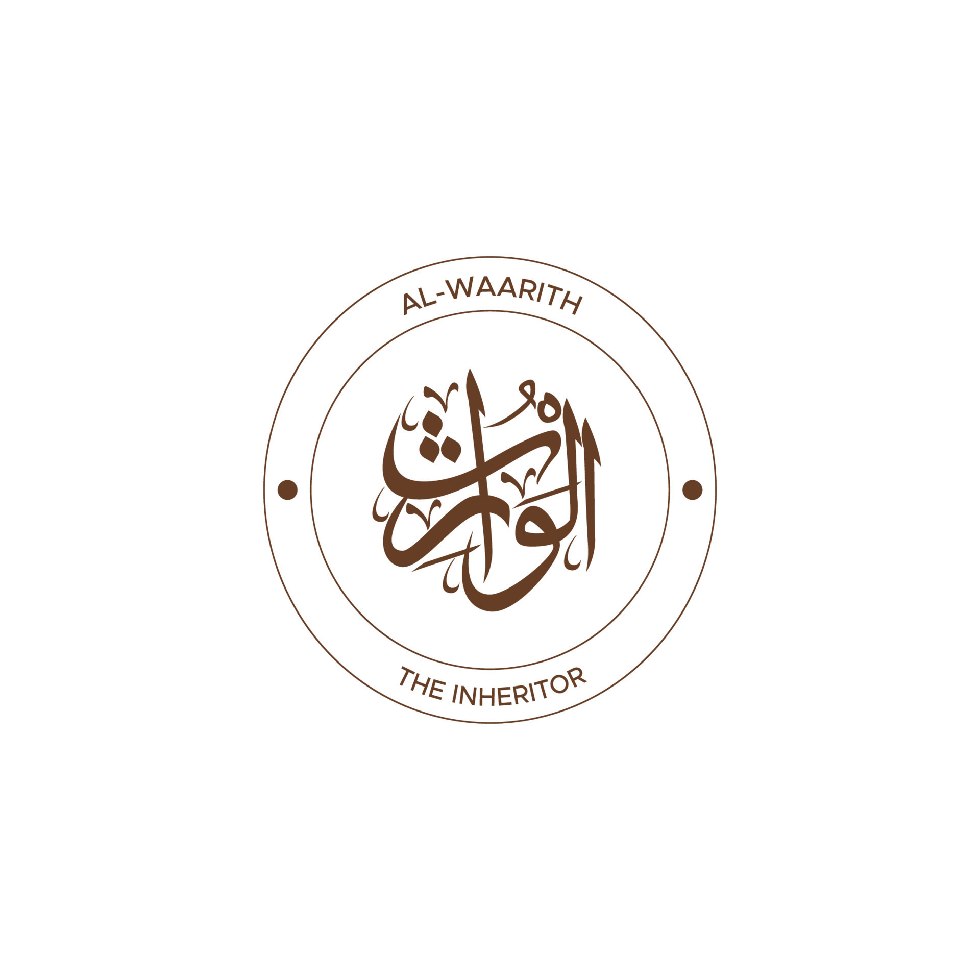 Premium Vector  Allah's name with meaning in arabic calligraphy style