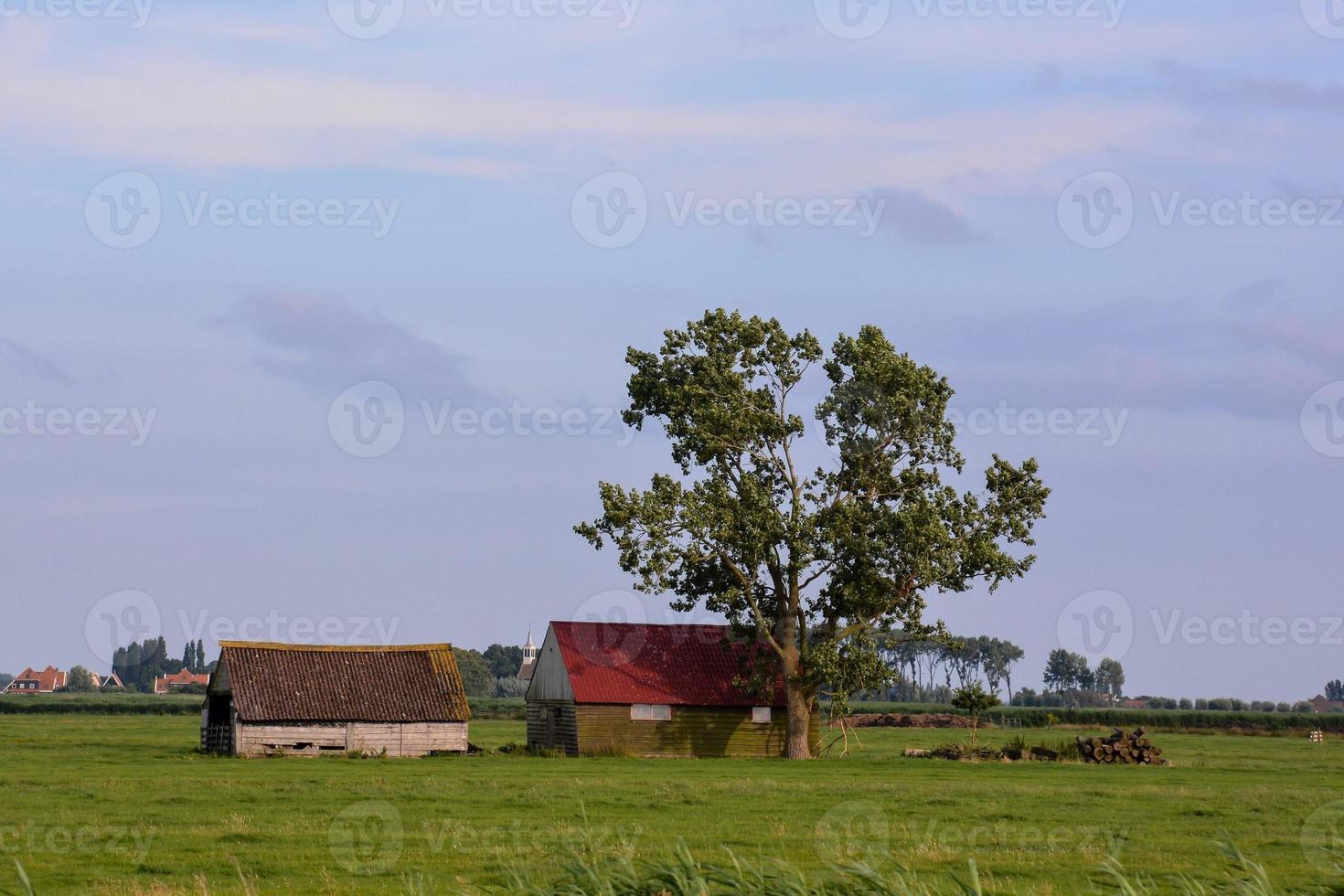 Scenic rural landscape photo